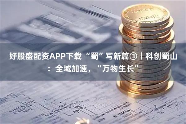 好股盛配资APP下载 “蜀”写新篇③丨科创蜀山：全域加速，“万物生长”